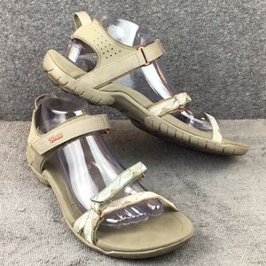 Reva Women's Verrazano Tan Sandals Sz 11